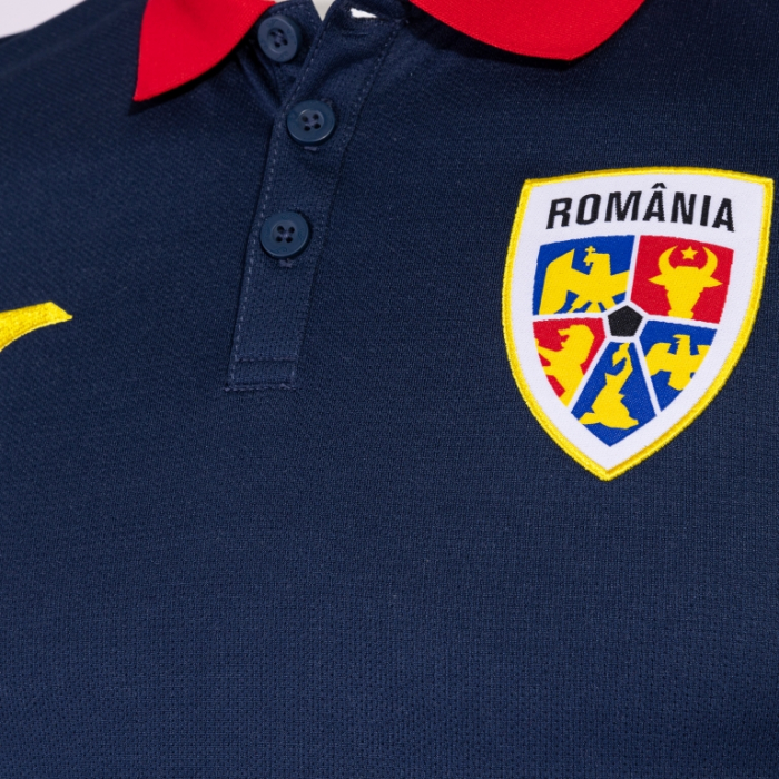 Tricou polo maneca scurta oficial de prezentare echipa nationala a Romaniei AH10701A3121 [2]