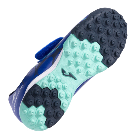 Ghete fotbal copii Super Copa JR cu velcro, teren sintetic, SCJW2504TFV [4]