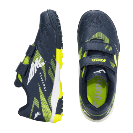 Ghete fotbal cu velcro copii Powerful JR pentru teren sintetic POJW2503TFV [1]
