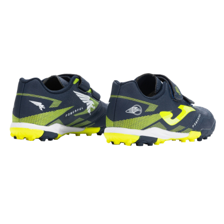 Ghete fotbal cu velcro copii Powerful JR pentru teren sintetic POJW2503TFV [2]
