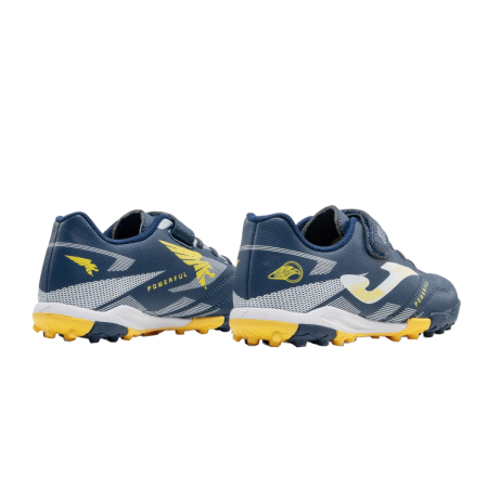 Ghete fotbal cu velcro copii Powerfull JR pentru teren sintetic POJS2603TFV [3]