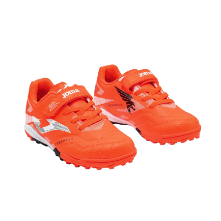 Ghete fotbal cu velcro copii Powerfull JR pentru teren sintetic POJS2606TFV [3]