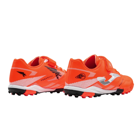 Ghete fotbal cu velcro copii Powerfull JR pentru teren sintetic POJS2606TFV [4]