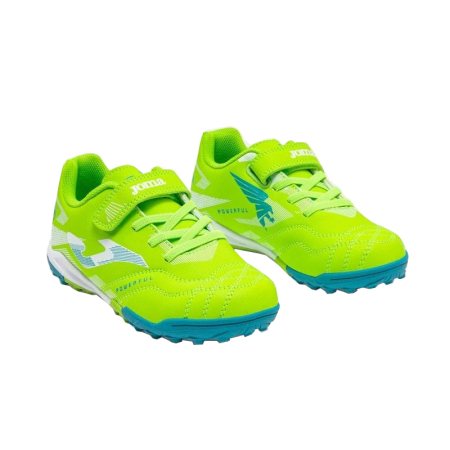 Ghete fotbal cu velcro copii Powerfull JR pentru teren sintetic POJS2615TFV [3]