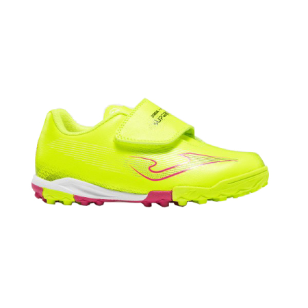 Copii - Ghete fotbal cu velcro copii Supercopa JR pentru teren sintetic SUJS2609TFV