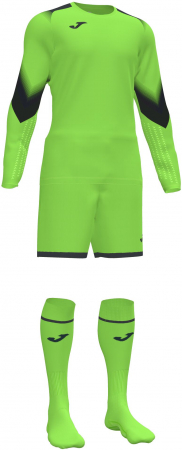 Sport - Set portar tricou cu mâneca lungă + șort + jambiere Zamora V 101477.020