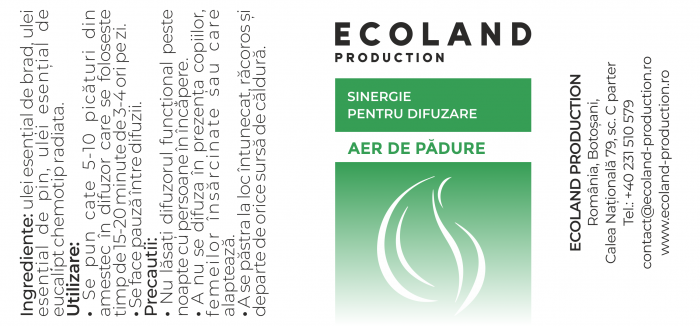 AER DE PĂDURE - Sinergie de uleiuri esentiale - 10ml [2]