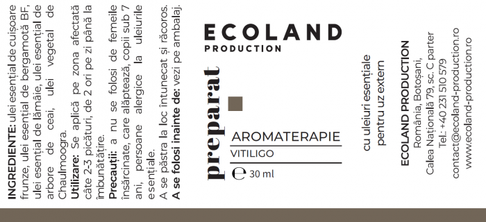 Preparat aromaterapie pentru vitiligo - 30 ml [2]