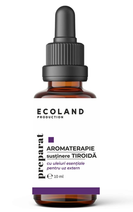 Preparat aromaterapie susținere TIROIDĂ- 10 ml. [1]