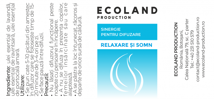 RELAXARE ȘI SOMN - Sinergie de uleiuri esențiale - 10ml [2]