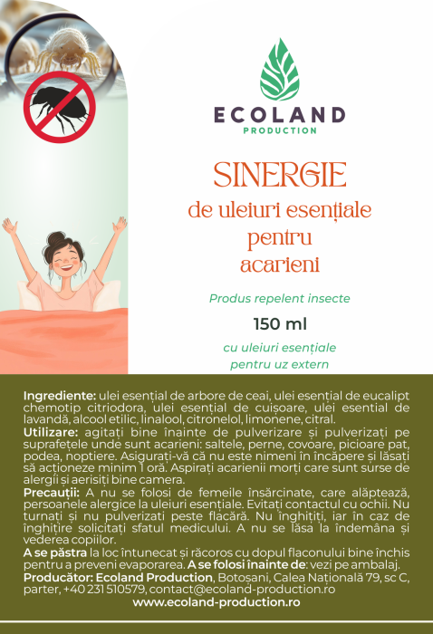 Sinergie de uleiuri esentiale pentru acarieni /100 ml [2]