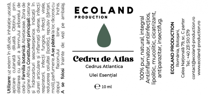 ULEI ESENTIAL DE CEDRU DE ATLAS - 10 ml [2]