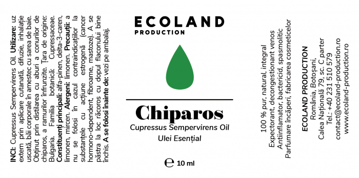 Ulei esential de Chiparos - 10 ml [2]