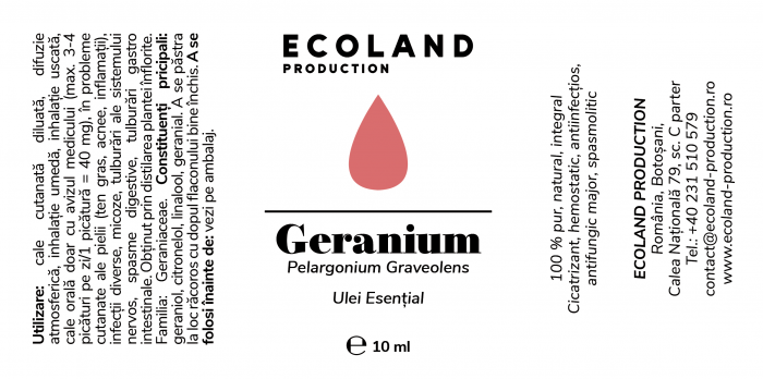 Ulei esential de Geranium - 10 ml [2]