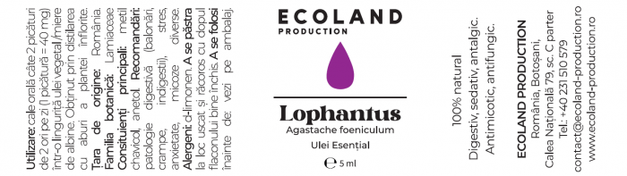 lophantus essential oil [2]