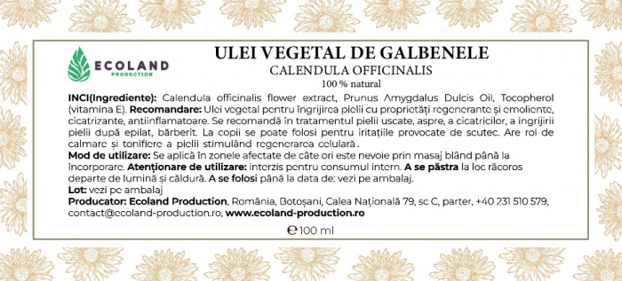 ulei vegetal macerat galbenele [2]