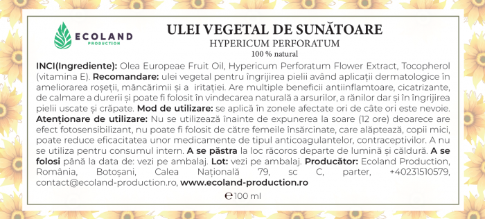 St. John's wort macerated vegetable oil [2]