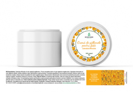 COSMETICE NATURALE - crema cu galbenele