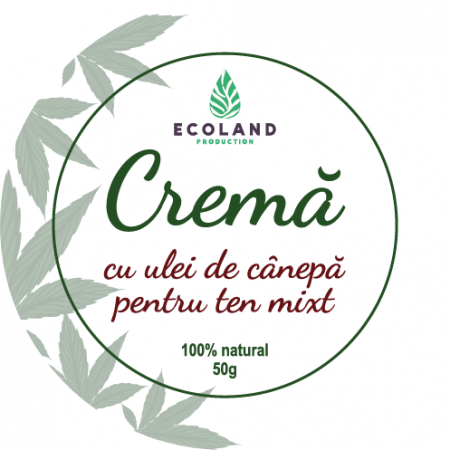 Crema cu ulei de cânepă - 50gr [1]
