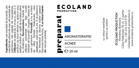 Preparat aromaterapie PENTRU ACNEE - 10 ml. [1]