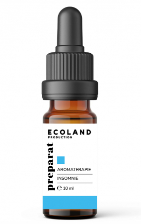 Echilibru psihic și mental - Preparat aromaterapie PENTRU INSOMNIE - 10 ml.