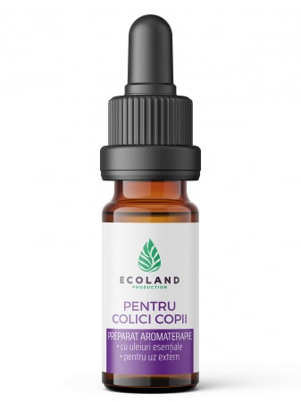 Probleme digestive - Preparat aromaterapie PENTRU COLICI COPII - 10 ml.