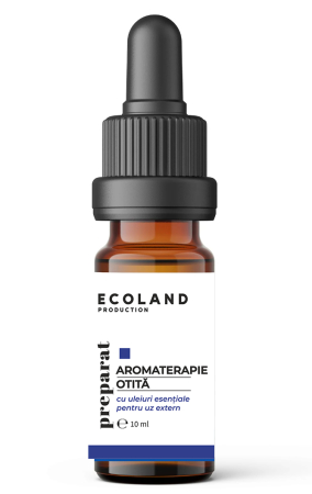 Probleme respiratorii,virusi si bacterii - Preparat aromaterapie pentru OTITĂ - 10 ml