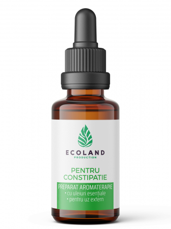 Probleme digestive - Preparat aromaterapie PENTRU CONSTIPATIE - 30 ml.