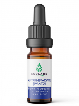 Probleme dermatologice - Preparat aromaterapie PENTRU HEMATOAME SI VANATAI - 10 ml.