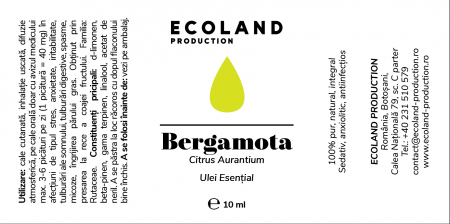 Ulei esențial de Bergamota 10 ml [1]