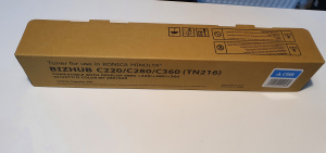 Consumabile - Toner Konica Minolta TN216C, TN319C, A11G150, A11G151, bizhub C220, bizhub C280, Cyan