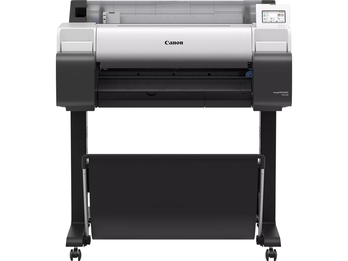 Plotere CAD - Plotter Canon imagePROGRAF TM-200 24"(610mm), format A1 rezolutie max 2400x1200dpi fara stand cartuse starter  2 din 45