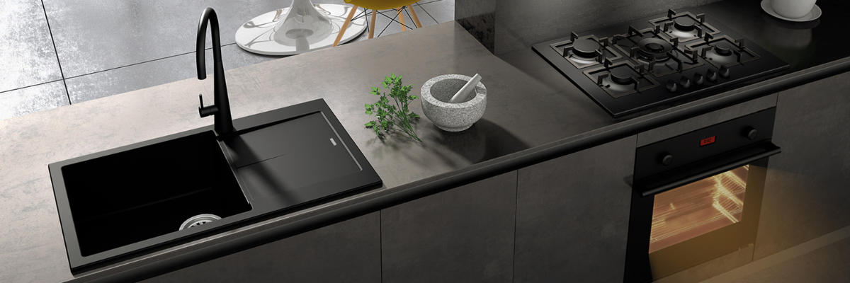 Chiuveta granit fabricata in Italia