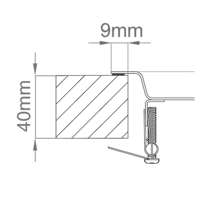 Chiuveta bucatarie inox CookingAid XERON B50 reversibila cu ventil scurgere dreptunghiular automat si accesorii montaj [8]