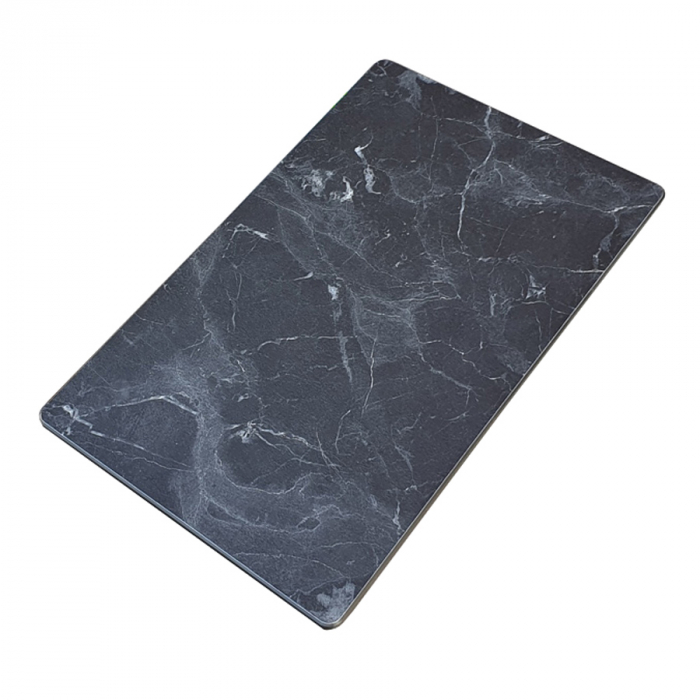 Chiuveta bucatarie granit CookingAid Cube ON5610 Trufa Maro / Truffle + accesorii montaj [11]
