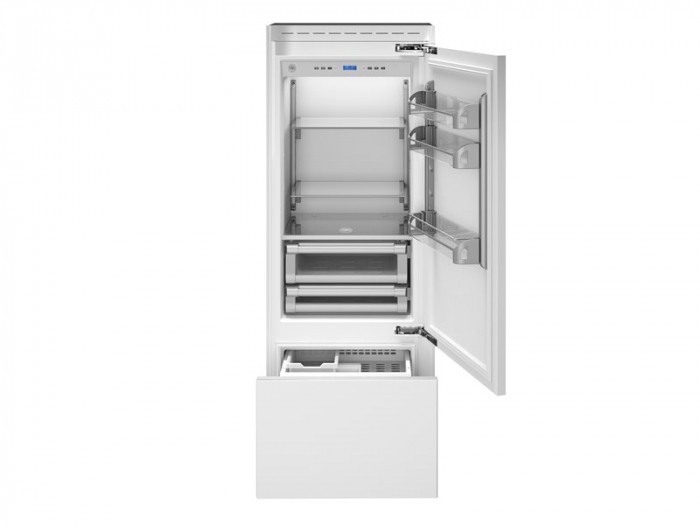 Bertazzoni Combina frigorifica incorporabila 75 cm  design Neutral, deschidere dreapta [1]