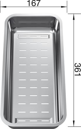 BLANCO Cos multifunctional din inox pentru ZENAR [2]