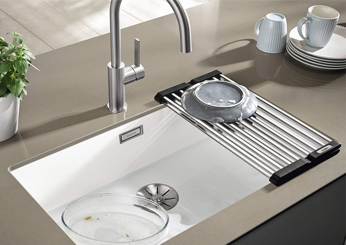 Blanco suport de vase pliabil inox pt chiuvetele ADON 460X440 mm [5]