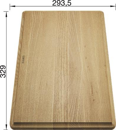 BLANCO Tocator lemn frasin pentru chiuvetele FARON XL 6 [2]