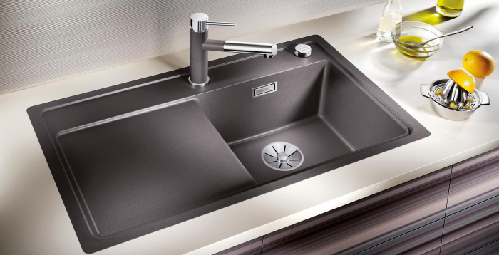 BLANCO ZENAR 45 S SILGRANIT InFino, cu excentric [4]