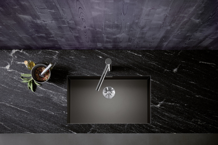 Blanco ZEROX 700-U DARK STEEL Chiuveta o cuva din oțel inoxidabil închis [2]