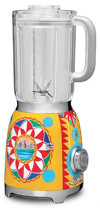 Blender SMEG D&G,Sicily is my love, 4 viteze, 1,5L, 800W [4]
