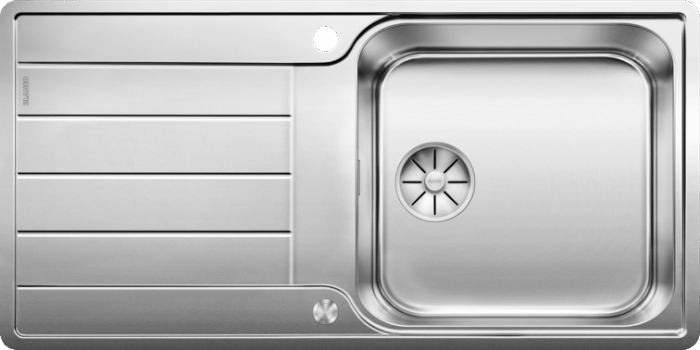 Chiuveta BLANCO  CLASSIMO XL 6 S-IF reversibila, inox periat si excentric [3]