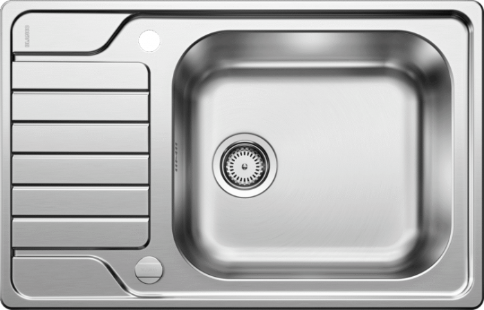 Chiuveta BLANCO DINAS XL 6 S reversibila, inox periat si excentric [2]