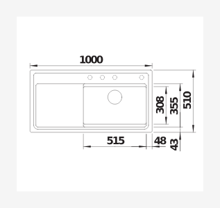 Chiuvetă bucătărie Blanco ETAGON XL 6 S Silgranit [5]