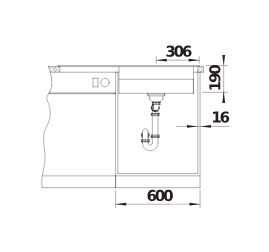 Chiuvetă bucătărie Blanco ETAGON XL 6 S Silgranit [7]