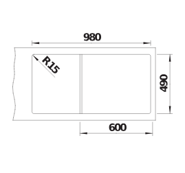 Chiuvetă bucătărie Blanco ETAGON XL 6 S Silgranit [6]