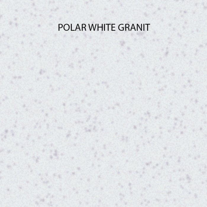 Chiuveta bucatarie granit CookingAid Amanda AM6510 Alba / Polar White reversibila stanga/dreapta cu picurator + accesorii montaj [10]
