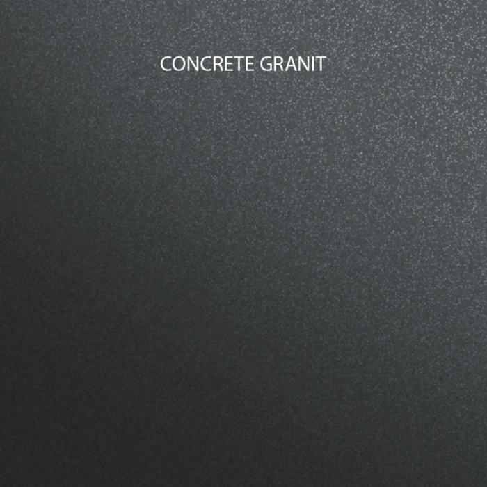 Chiuveta bucatarie granit CookingAid Cube ON5610 Gri Beton inchis / Ciment / Concrete quartz + accesorii montaj [12]