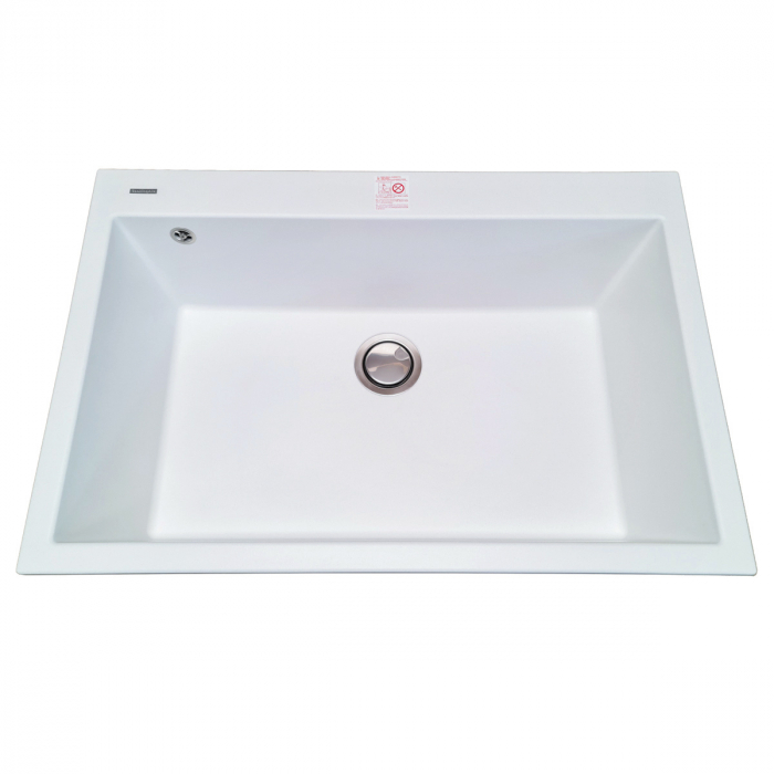 Chiuveta bucatarie granit CookingAid Cube ON8410+ accesorii montaj [5]